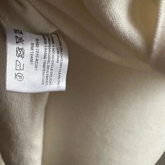 [NEW ARRIVAL] Proenza Schouler Crème Knit Top, Asymmetrical Small (S) - Picture 5 of 13